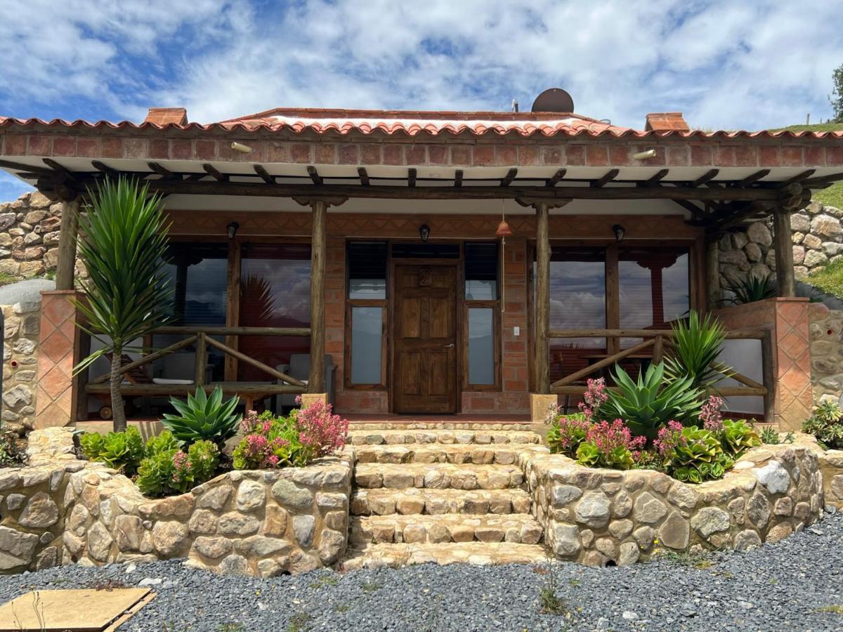 Hotel, Bungalows, Chalet Y Cabanas Aventura Park Villa De Leyva La Periquera Extérieur photo