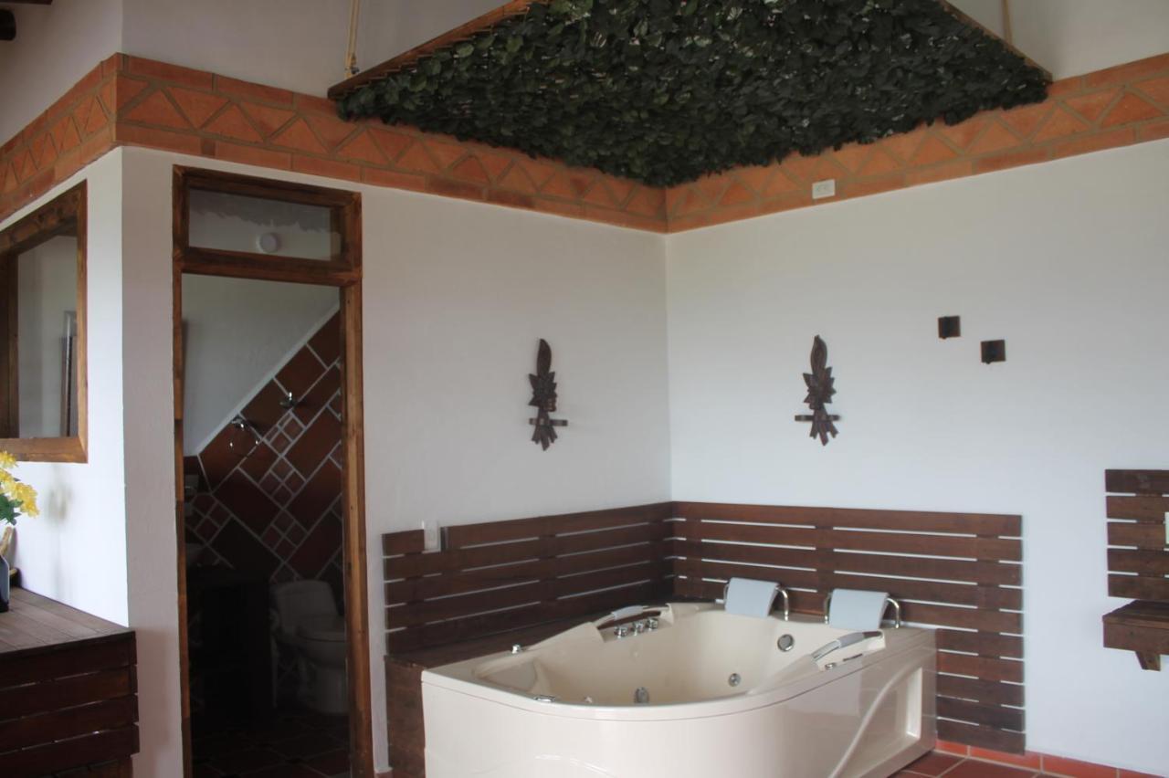 Hotel, Bungalows, Chalet Y Cabanas Aventura Park Villa De Leyva La Periquera Extérieur photo