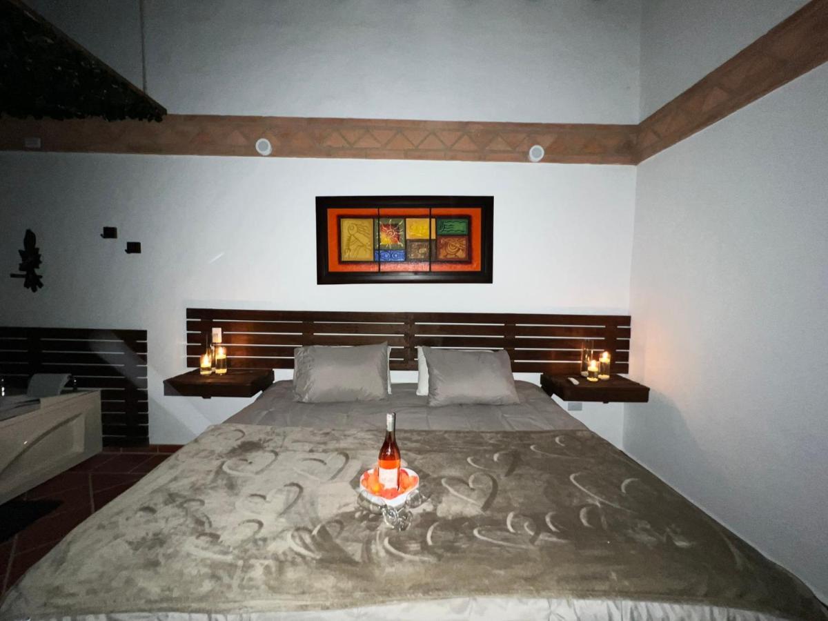 Hotel, Bungalows, Chalet Y Cabanas Aventura Park Villa De Leyva La Periquera Extérieur photo